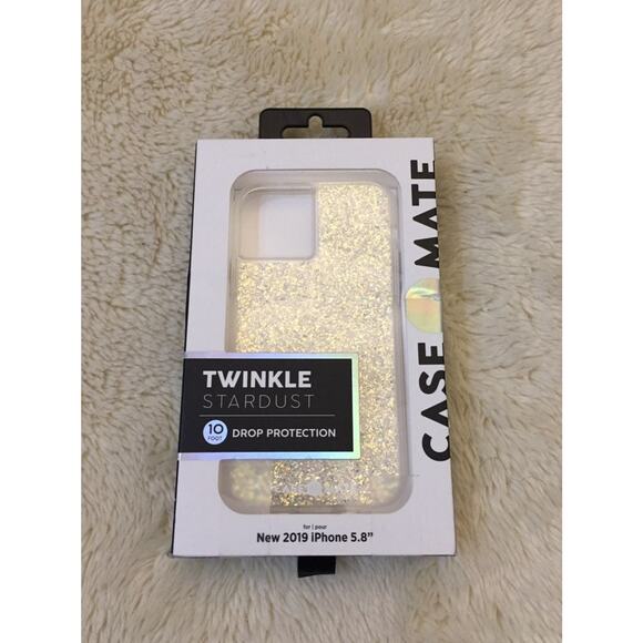 Case-Mate Apple iPhone 11 Pro/X/XS Twinkle Case - Stardust - Picture 1 of 2
